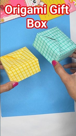 How to Make an Easy Origami Box with Lid | DIY Paper Gift Box Tutorial