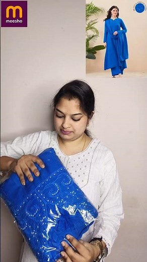Beautiful Blue Kurta Set | Honest Review & Styling Ideas #meeshohaul #kurtaset #blue