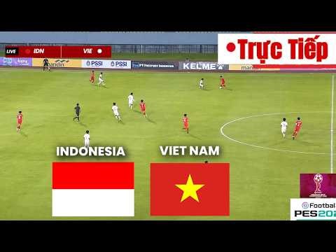 Trực Tiếp U17 Indonesia vs U17 Việt Nam | 19h30 , 19/4 U17 Đông Nam Á ||Simulation Video Games