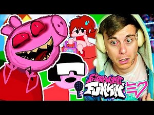 Friday Night Funkin' but Peppa Pig has Gone Mad