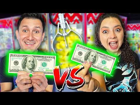 $200 Claw Machine Challenge!!