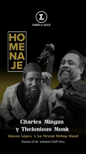 La diferencia entre Charles Mingus y Thelonious Monk. #charlesmingus #theloniousmonk #jazz #instajazz | Parker & Lenox