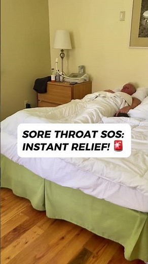 Got a scratchy, sore throat that won’t quit? 😫💨 #sorethroatrelief #lymphaticdrainage #upperb