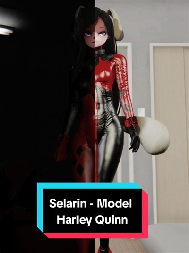 Harley Quinn New Version - Selarin Cosplay Hi, I am a character from the game Skyrim. What if Harley Quinn style looks like me? 😏🤯 #harleyquinn #fyp #beautifulgirl #animecharacter #cosplay