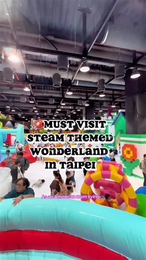 Sonya Chang | Expat life in Taipei | Food, Travel & Family Fun on Instagram: "🌊 White Ocean is a huge 23,000 sq ft STEAM-themed pop-up playground at the National Taiwan Science Education Center @ntsec in Taipei! This family-friendly indoor playground is perfect for parents and kids looking for unique things to do in Taipei, especially on rainy days when outdoor activities are limited. The exhibit features six interactive zones blending learning, movement, and sensory play — from a giant white b