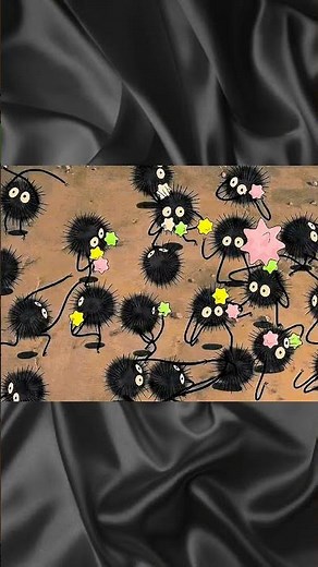 soot sprites edit #spiritedaway #sootsprites #anime #ghibli #viral #cute