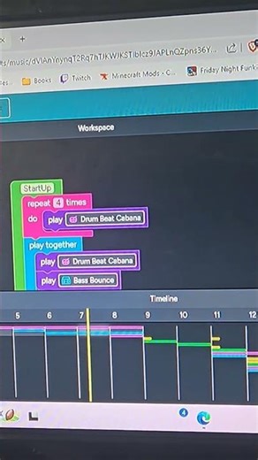 Code.org music lab project