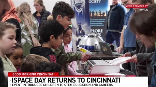 iSPACE Day invites 1,500 Cincinnati children to learn about STEM careers