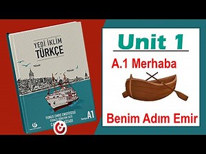 Learn Turkish A1 Level | "Yedi iklim Türkçe ders kitabı" | Page 8-16 | A1 Tömer