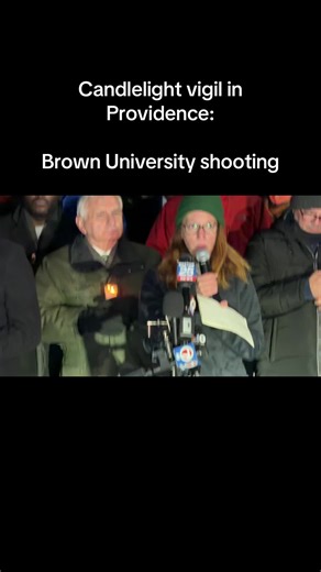 A candlelight vigil was held at Lippitt Memorial Park in Providence on Sunday where state and community leaders came together with the Brown university community to sing, pray, and console each other. ##brownuniversity##brownshooting##providence##rhodeisland