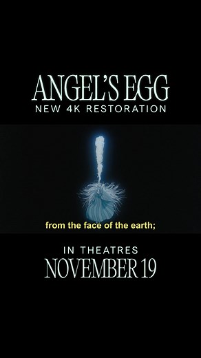 Experience the 4K Restoration of Angel's Egg