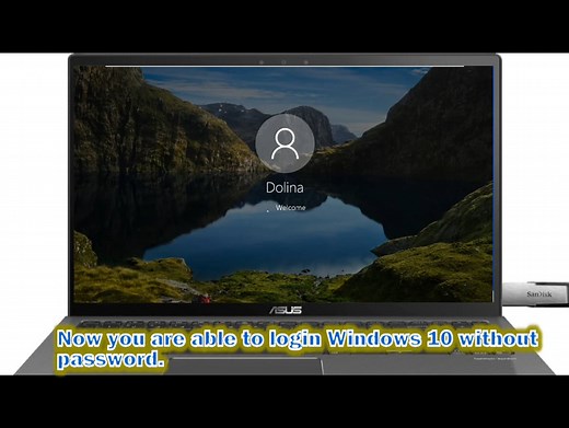 How to Reset Password on Asus Laptop Windows 10 If Locked Out