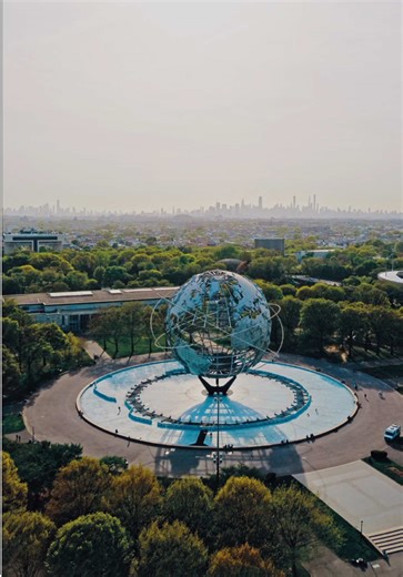 Unisphere 🗽#nyc #travel #4KVideo #fyp