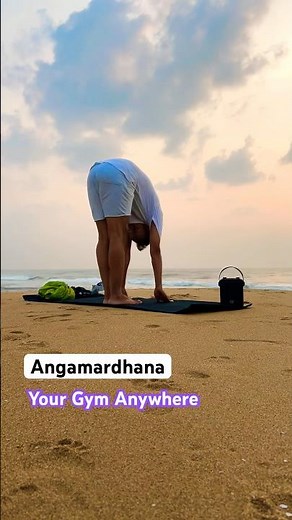 Angamardhana on the Beach - Beach Yoga - Isha Hath Yoga #angamardana #ishayoga
