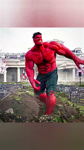 Red Hulk's First Transformation Was INSANE 😲☠️ #redhulk #mcushorts #shorts #viral