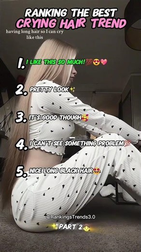 Ranking Best Crying Hair Trend (Part 2)