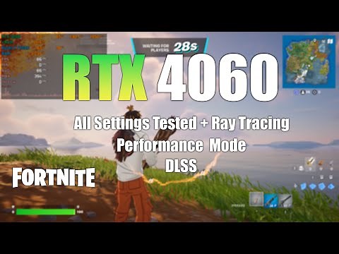 RTX 4060 : Fortnite 2025 - All Settings Tested