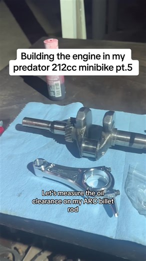 In pt.6 I’ll be using a dremel to grind away at the inside of my block 😅😅to make room for this arc billet rod ##fyp##foryou##foryoupage##minibike##minibikebuilds##fastminibike##9000rpm##arcracing##dynocams##wiseco##minibikes##predator212##predator212hemi##minibikelife##minibikesoftiktok##minibikesyndicate##minibiker##minibiketok##minibiketiktok##minibikemayhem##minibikemafia##fast##screammovie##VozDosCriadores