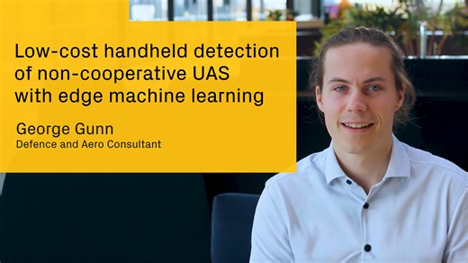 Low-cost handheld detection of non-cooperative UAS with edge machine learning