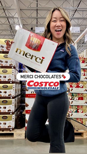merci chocolates are back at Costco 🍫✨ The perfect under-$15 thank-you gift — premium European assortment, beautifully wrapped, and so, so good. Everyone loves them 🤎 #mercipartner @mercichocolates @costco | Costco Claudia