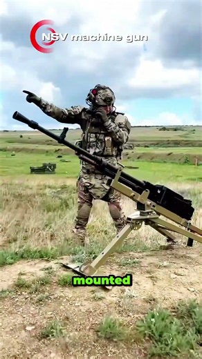 NSV “Utyos” 🔥 | Soviet Heavy Machine Gun Power