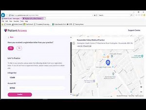 Patient Access - Register as a new Online User and Book an Appointment Online