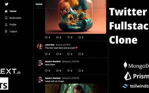 【Web】使用 NextJS 克隆 Twitter | Tailwind CSS | MongoDB | NextAuth | Typescript