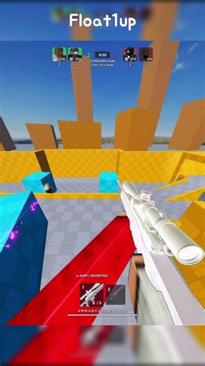 THE BEST TRICKSHOTTER WITH THE BEST VTUBER IN SNIPER DUELS | #roblox #foryou #sniperduel #montage