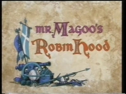 Mr. Magoo - Robin Hood - VHS
