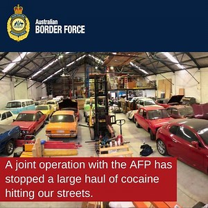 Joint operation stops large haul of cocaine hitting our streets. A Sydney man has been charged for allegedly importing 144 kilograms of cocaine with an estimated street value of $64.8 million. Australian Border Force officers in Brisbane made the detection of drugs earlier this month, hidden inside hydraulic cylinders arriving from South Africa. The detection was reported to the Australian Federal Police for investigation, which led to the arrest of the 45-year-old Sydney man. Read more at http: