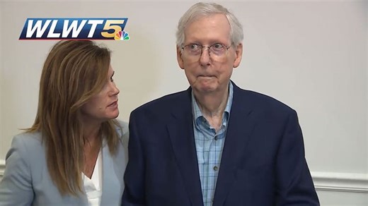 Sen. Mitch McConnell Freezes Again During News Conference