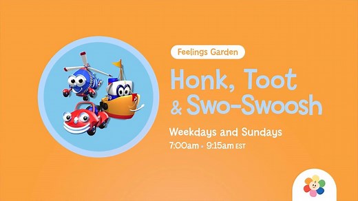 Fuel your baby's fascination in friendship, problem-solving & vehicle fun! 🚗🛥🚁 Hop on board Weekdays and Sundays 7am & 9:15am EST! | BabyFirst