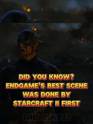 Avengers: Endgame copied Starcraft II: Legacy of the Void?