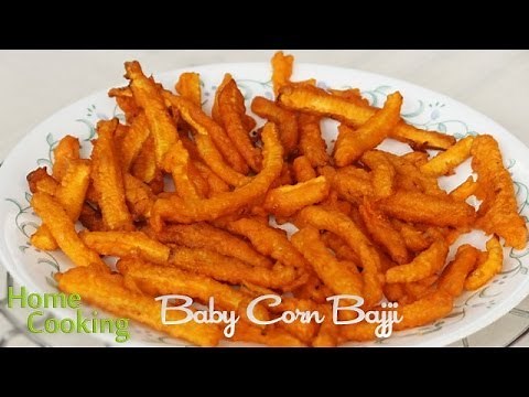Baby Corn Bajji Recipe | Ventuno Home Cooking