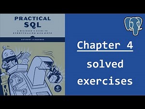 Solve "Practical SQL" exercises with me (Chapter 4)