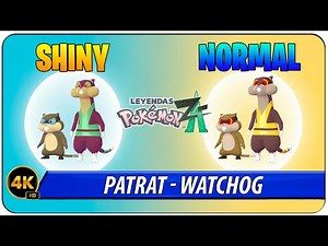 Shinydex 27-28 Patrat - Watchog #Shiny #Variocolor - Leyendas Pokemon ZA