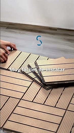 Losetas Composite Exterior Terraza desde 3€ - ¿Cómo instalar tarima de exterior? Fácil Montaje
