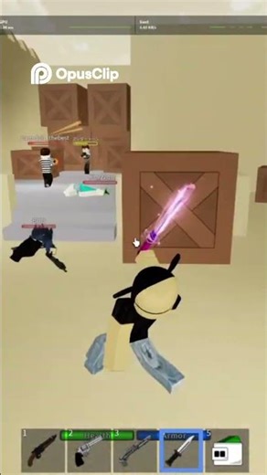 Intense Gunfights & Sword Fights Dominate The Arena!