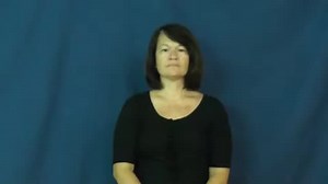 Watch how to sign 'rambling' in American Sign Language.