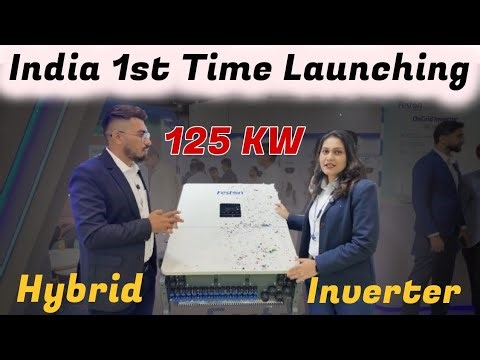 Feston Launching 125kw Hybrid inverter 136kw OnGrid Inverter Micro Hybrid Inverter Lithium battery