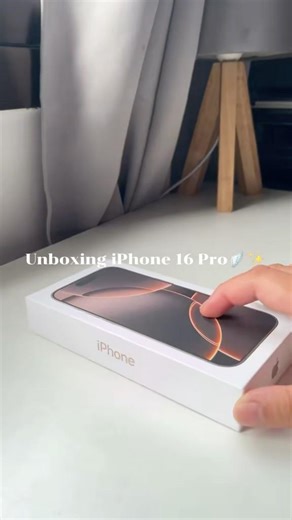 Unboxing iPhone 16 pro 2026📱