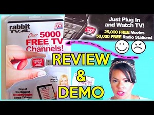 RABBIT TV REVIEW & DEMO | NEVER PAY FOR CABLE AGAIN?! |Sensational Finds
