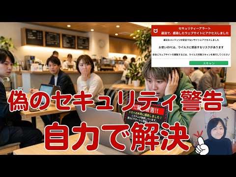 What to do if you get a security warning?