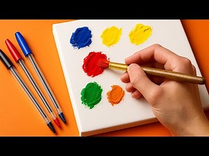 Step-by-Step Abstract Painting | So Simple, Yet So Beautiful