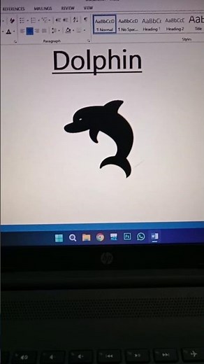Dolphin Emoji 🐬 | Alt + X Code Trick in MS Word | Easy Symbol Typing Guide