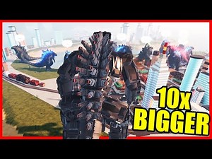 ROBLOX Kaiju Universe but GIANT MECHA GODZILLA