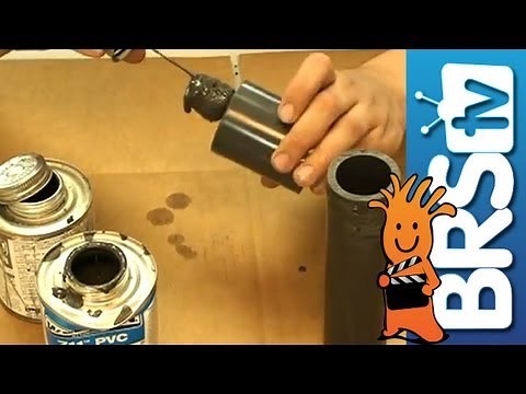 Gluing PVC Pipe and Fittings With Weld On - BRStv BulkReefSupply.com