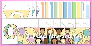 Our Learning Journey Pastel-Themed Display Pack