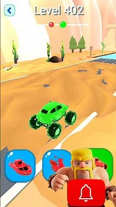 Shape-shifting Funny Race All Level Gameplay Walkthrough Master Level #402 BeamNG.drive #Shorts