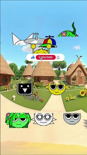 Complete the puzzle correctly Construction Challenge Incredibox Sprunki Vineria, Wenda, Clukr